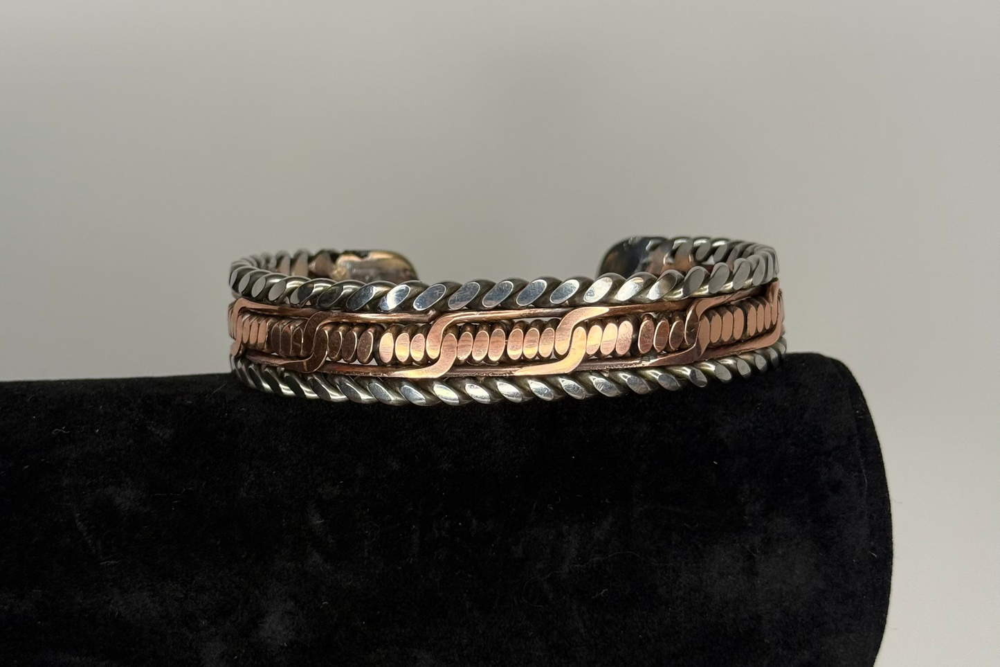 Copper Barbed Wire Cuff