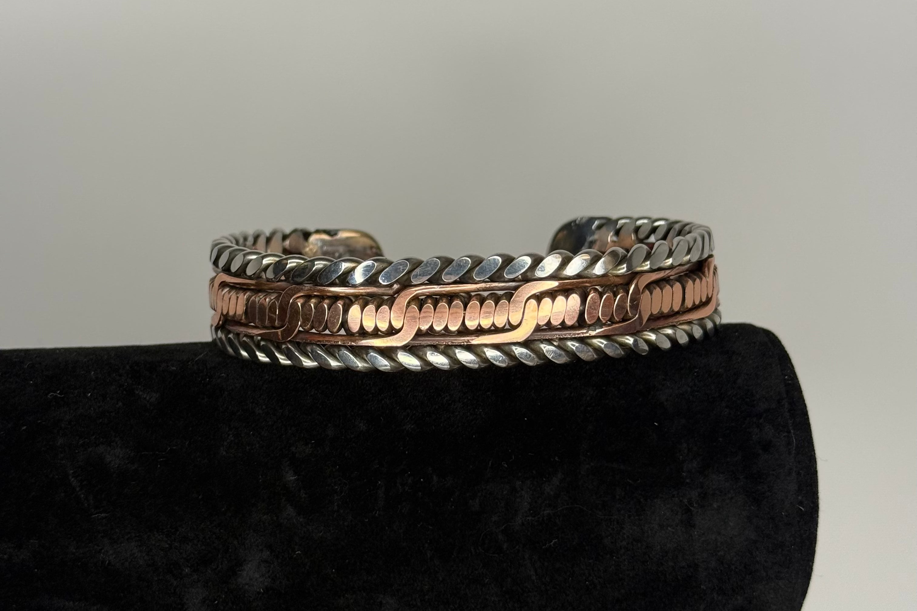 Copper Barbed Wire Cuff